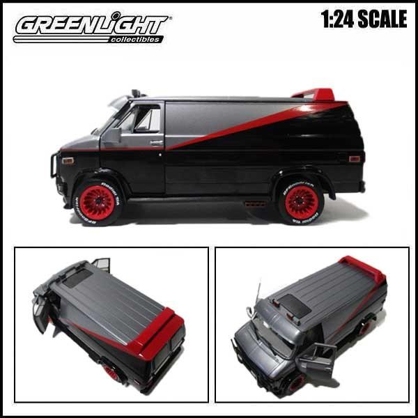 ミニカー 1 24 特攻野郎aチーム A Team Van 19 Gmc Vandura 劇中車 ミニカー アメ車 Greenlight アメリカ雑貨とミニカーのアイカム 通販 Yahoo ショッピング