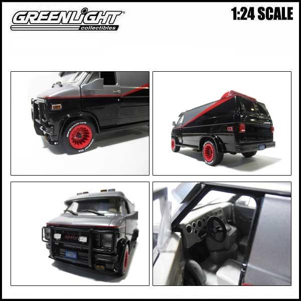 ミニカー 1 24 特攻野郎aチーム A Team Van 19 Gmc Vandura 劇中車 ミニカー アメ車 Greenlight アメリカ雑貨とミニカーのアイカム 通販 Yahoo ショッピング