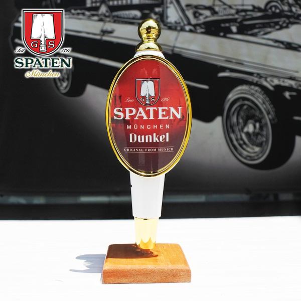 新品 ビアサーバーノブ SPATEN Dunkel 約18cm シフトノブ シュパーテン