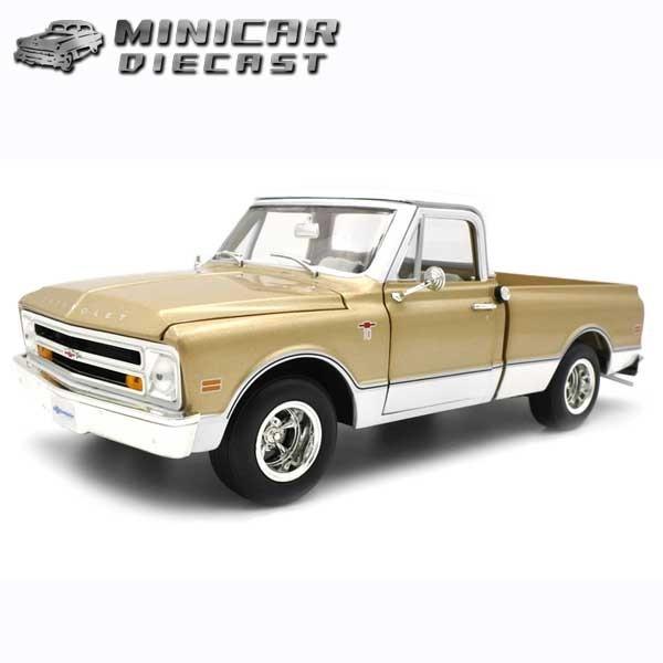 時間指定不可 1 18 箱入 ダイキャスト ミニカー 1968 Chevy C 10 シャンパンゴールド 68年 シェビー アメ車 Autoworld社製 アメリカ雑貨とミニカーのアイカム 通販 Yahoo ショッピング 安いそれに目立つ Www Maxipiso Com Ar