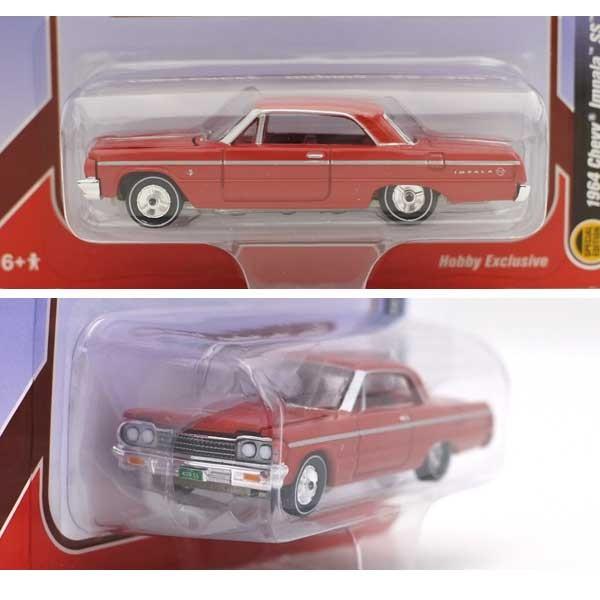 RACING CHAMPIONS MINT 1//64 SCALE 1964 CHEVY IMPALA SUPER SPORT 409 RED
