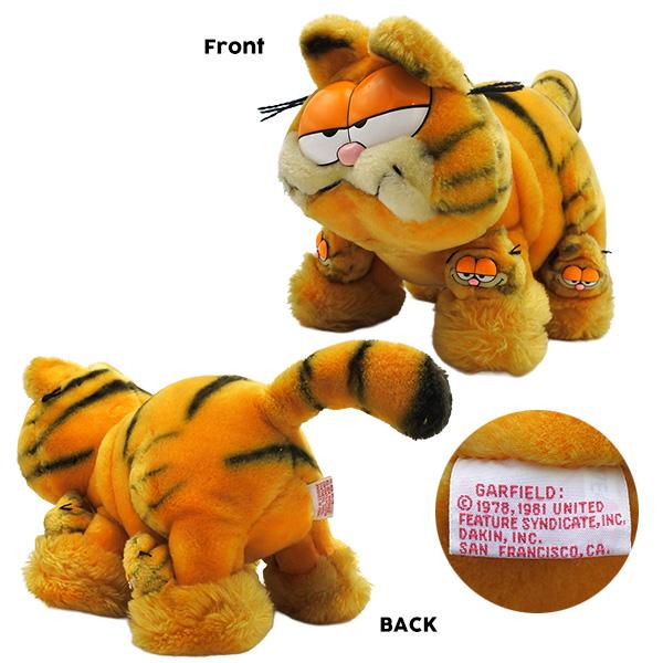 USED品 ガーフィールド ぬいぐるみ L ヴィンテージ品 GARFIELD