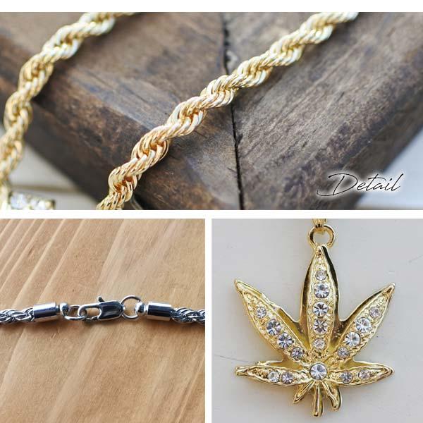 ネックレス ヘンプ ゴールド シルバー チェーン HEMP ゴールド ネックレス ヘンプ ゴールド シルバー チェーン HEMP ゴールド