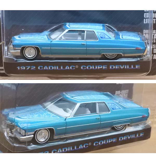 1/64 ミニカー 1972 CADILLAC COUPE DEVILLE ブルー 1/64 ミニカー 1972 CADILLAC COUPE DEVILLE ブルー