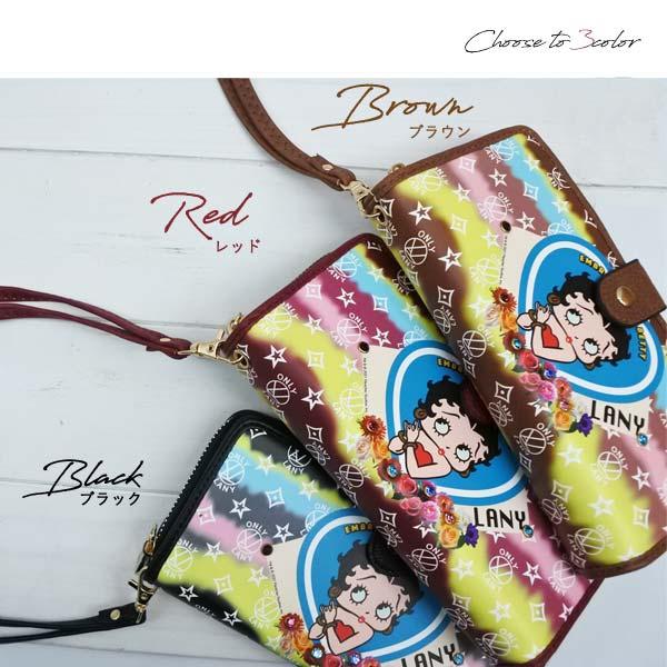 BETTY BOOP（ベティ ブープ） LANY 財布 全3色 レディース 長財布