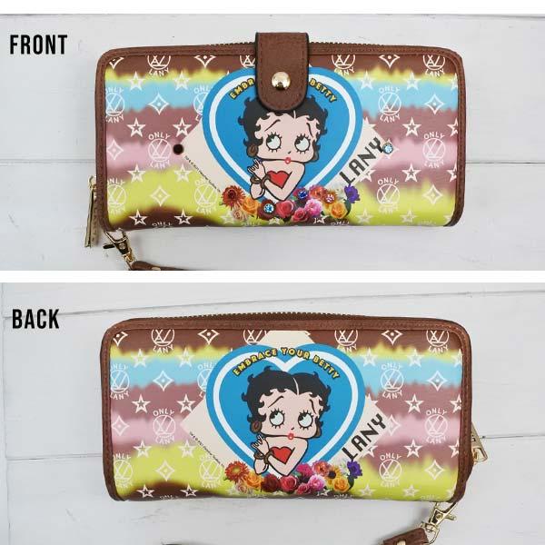 Betty boop ベティブープ三つ折り財布2003紙タグ経年汚れあり Betty boop ベティブープ三つ折り財布2003紙タグ経年汚れありの通販 by