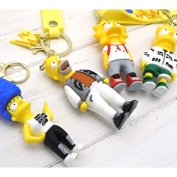 The Simpsons シンプソンズ キーホルダー 全4種類 ラバー The Simpsons シンプソンズ キーホルダー 全4種類 ラバー