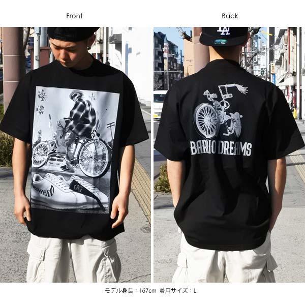 SHAKA（シャカ） Tシャツ 半袖 メンズ ローチャリ スカル ガイコツ