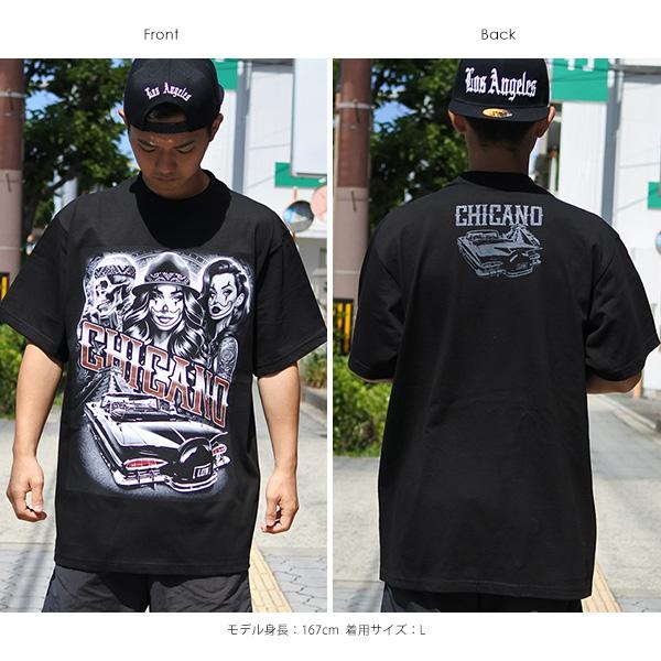 SHAKA（シャカ） Tシャツ 半袖 メンズ CHICANO チカーノ チカーナ