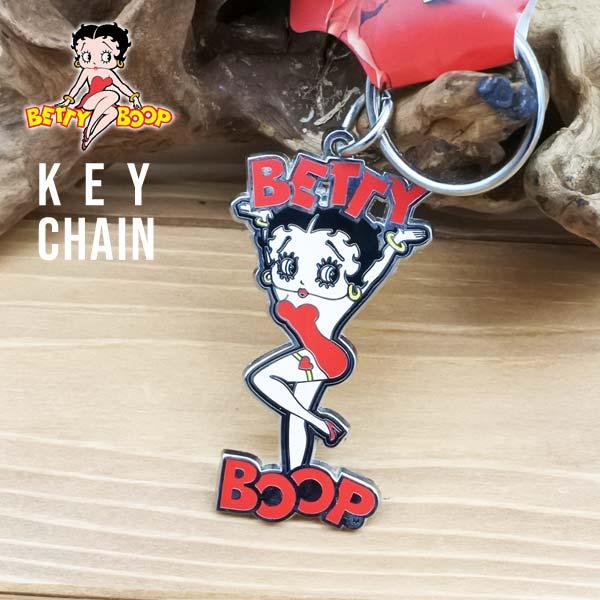 ベティブープ フック付き キーリング BETTYBOOP ベティ ブープ BETTY