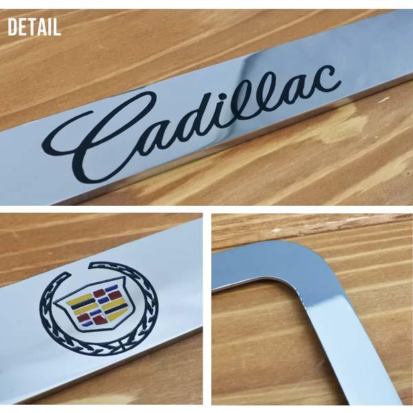 キャデラック（Cadillac） クローム ナンバーフレーム ライセンス
