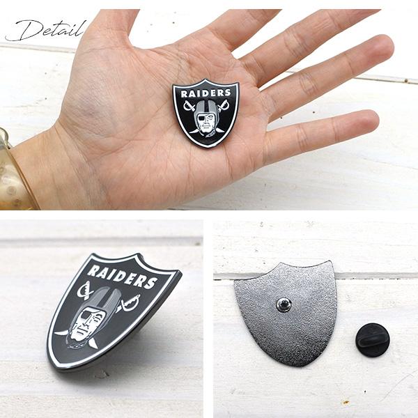 レイダース ピンバッジ ピンズ PINS ハットピン NFL RAIDERS グッズ