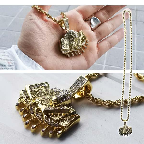 ネックレス $100 ゴールド ラインストーン ダラー dollar ドル ネックレス $100 ゴールド ラインストーン ダラー dollar ドル