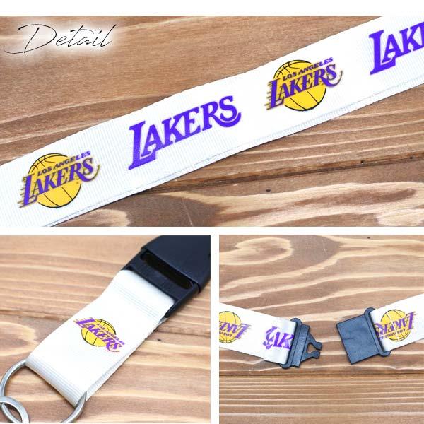 レイカーズ ネックストラップ NBA LOS ANGELES LAKERS ロサンゼルス