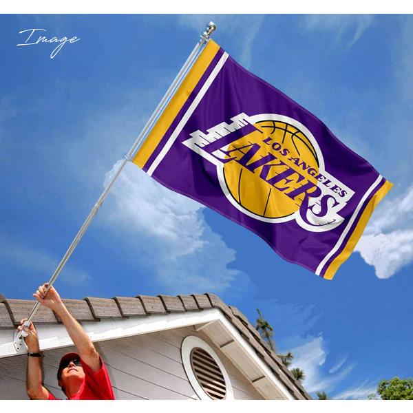 レイカーズ フラッグ NBA LOS ANGELES LAKERS バナー 旗 タペストリー