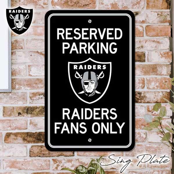 レイダース サインプレート サインボード NFL RAIDERS ロゴ グッズ