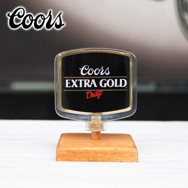 USED品 ビアサーバーノブ COORS EXTRA GOLD 約7.5m ブラック