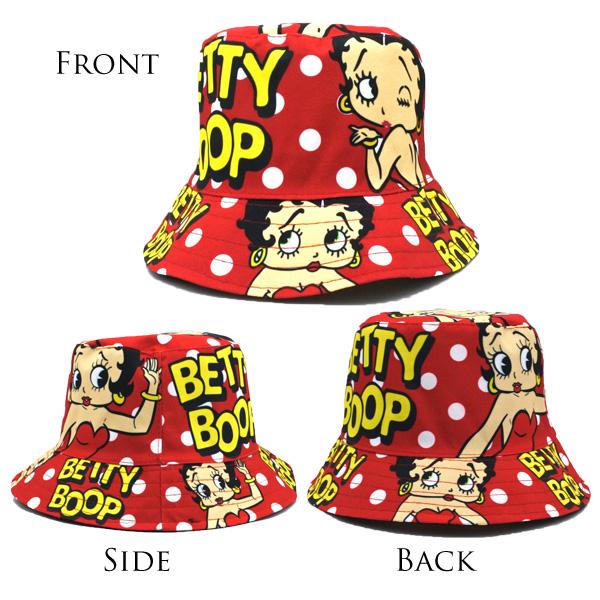 バケットハット メンズ レディース ベティ ブープ BETTY BOOP ベティ