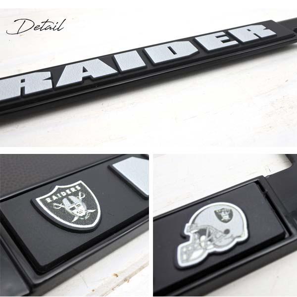 レイダース メタル ナンバーフレーム USサイズ raiders NFL RAIDERS