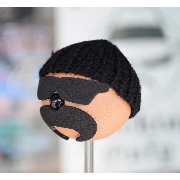 アンテナトップ MEXICAN COOL ニット帽 アンテナトッパー アンテナボール メキシカン ブラウン LOCS ロークサングラス ...