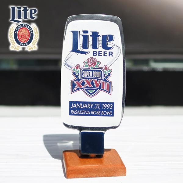 USED品 ビアサーバーノブ MILLER LITE beer 約16.2cm シフトノブ