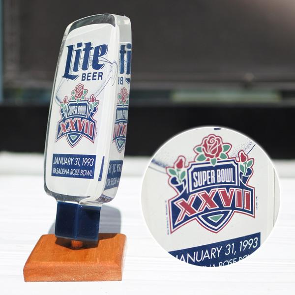 ビールサーバー　ノブ　ハンドル　ミラービール USED品 ビアサーバーノブ Miller Lite 約30.5cm ミラーライト
