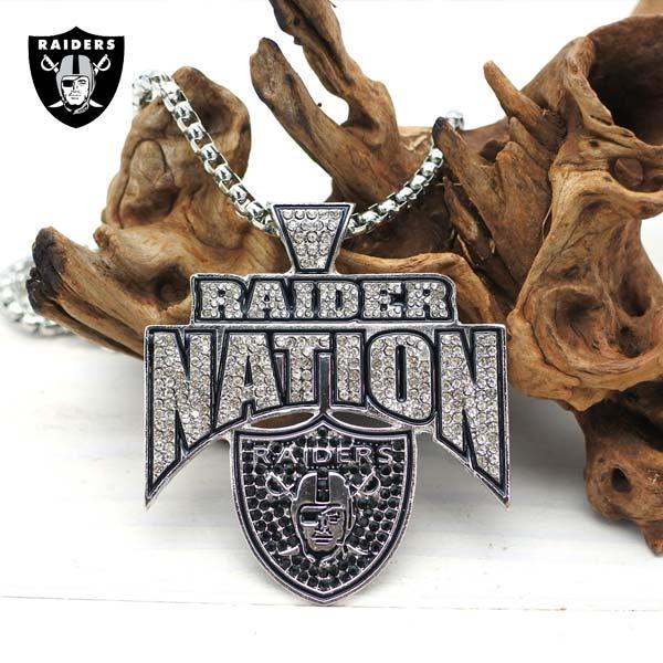 レイダース ネックレス クローム necklace RAIDERS NATION グッズ