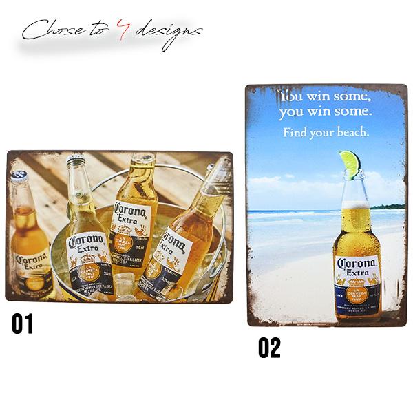 サインプレート コロナ CORONA エキストラ 全4種類 ガレージ サイン