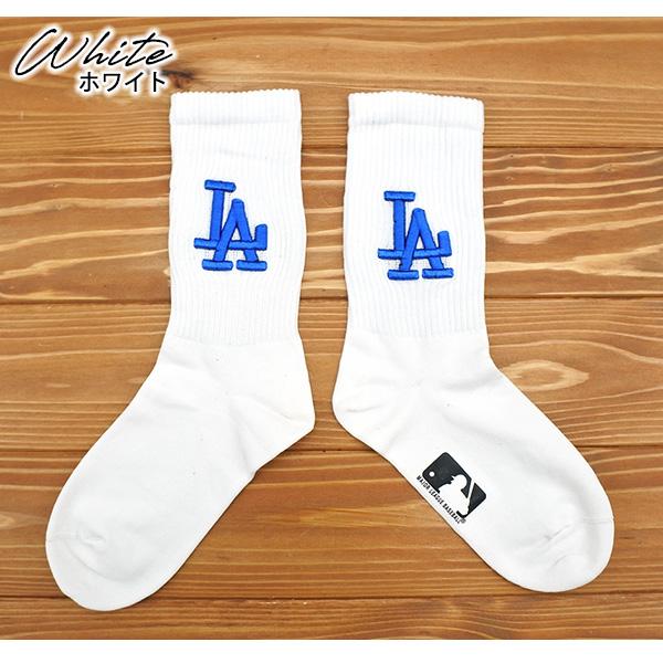 ドジャース メンズ長靴下 全2色 ソックス MLB dodgers LA ロサンゼルス