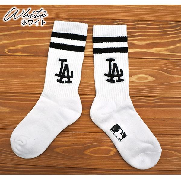 ドジャース メンズ 長靴下 全2色 ソックス MLB dodgers LA