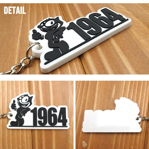 フィリックス ラバー キーチェーン 1964 FELIX キーホルダー