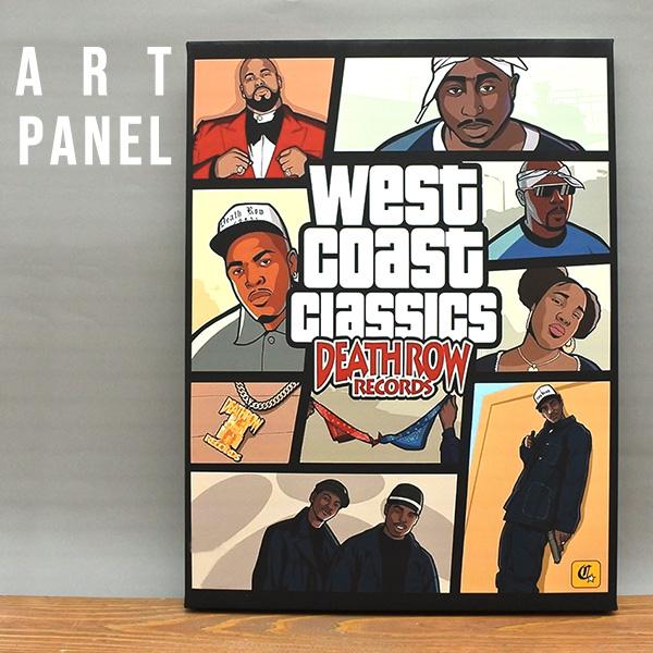 アートパネル ギャングスター アートボード キャンバス 立てかけ 2PAC