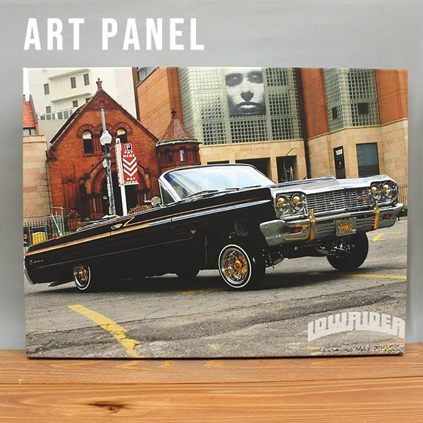 アートパネル アートボード キャンバス 1964 CHEVROLET IMPALA SS