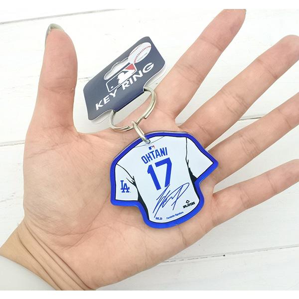 大谷翔平 ドジャース ユニフォーム キーホルダー キーチェーン ブルー