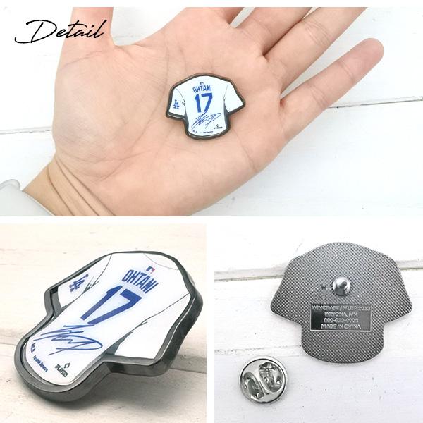 ドジャース 大谷翔平 ピンバッジ ピンズ PINS ハットピン ブルー