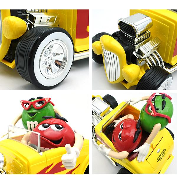 M&M's イエロー レッド チョコディスペンサー　レア m&m's チョコレート ディスペンサー レッド グリーン イエロー