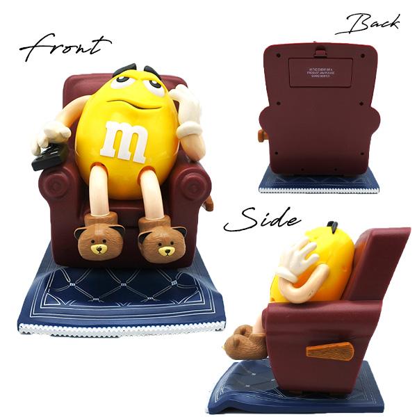 USED品 m&m's チョコレート ディスペンサー 1999年 イエロー USED品 m&m's チョコレート ディスペンサー 1999年 イエロー