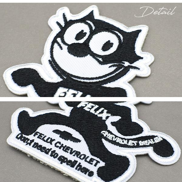 フィリックス ワッペン 刺繍 アイロン FELIX THE CAT LA ロサンゼルス