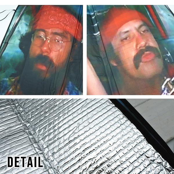 CHEECH & CHONG UP IN SMOKE サンシェード 車用 日よけ UVカット 遮光