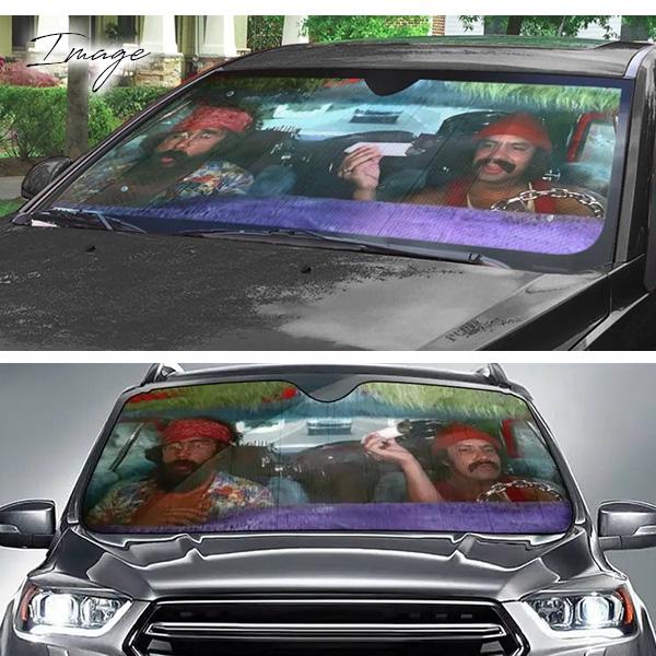 CHEECH & CHONG UP IN SMOKE サンシェード 車用 日よけ UVカット 遮光