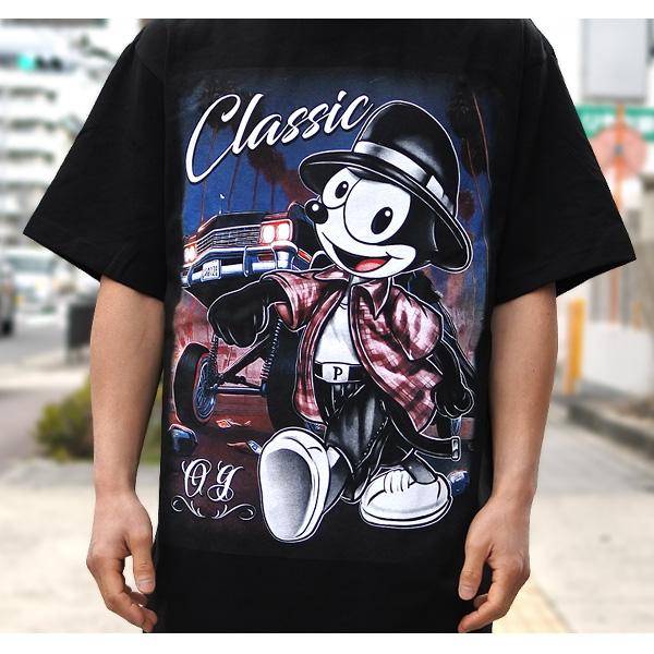 SHAKA（シャカ） Tシャツ 半袖 メンズ ブラック SHAKA WEAR FELIX THE