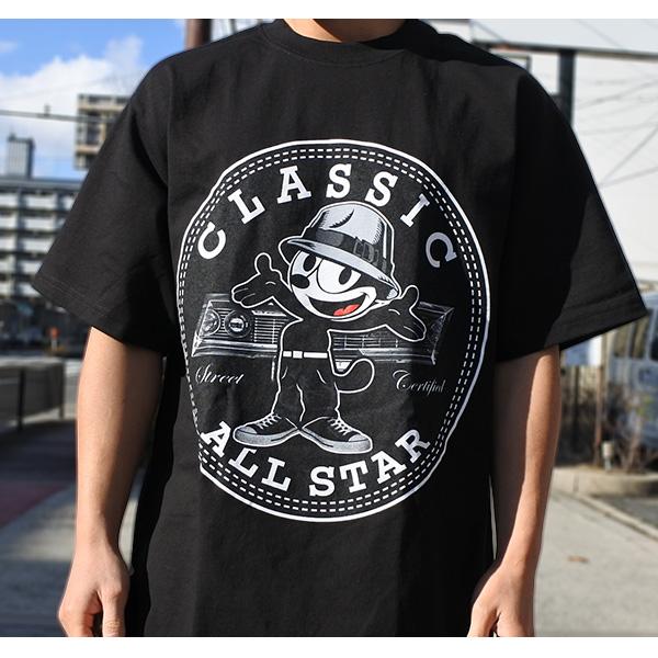 LLICA スカル Tシャツ ブラック SHAKA（シャカ） Tシャツ 半袖 メンズ ブラック SHAKA WEAR FELIX THE