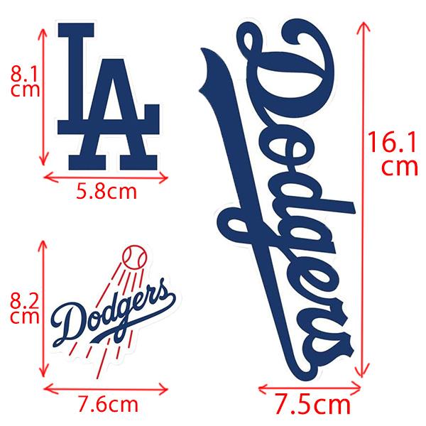 ドジャース ステッカー デカール グッズ dodgers LA 大谷翔平 ロゴ