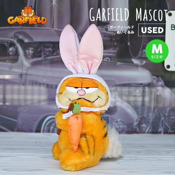 USED品 ガーフィールド ぬいぐるみ M ヴィンテージ品 キャラクター