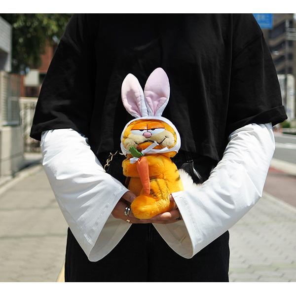 ウサギ耳付き　ヴィンテージ ぬいぐるみ ガーフィールド USED品 キャラクター ヴィンテージ品 M ぬいぐるみ ガーフィールド ぬいぐるみ