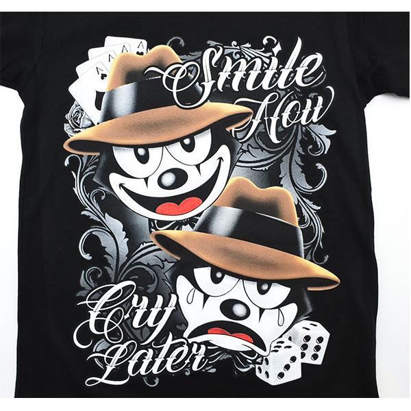 キッズ Tシャツ 半袖 ブラック Twoface フィリックス 男の子 女の子 