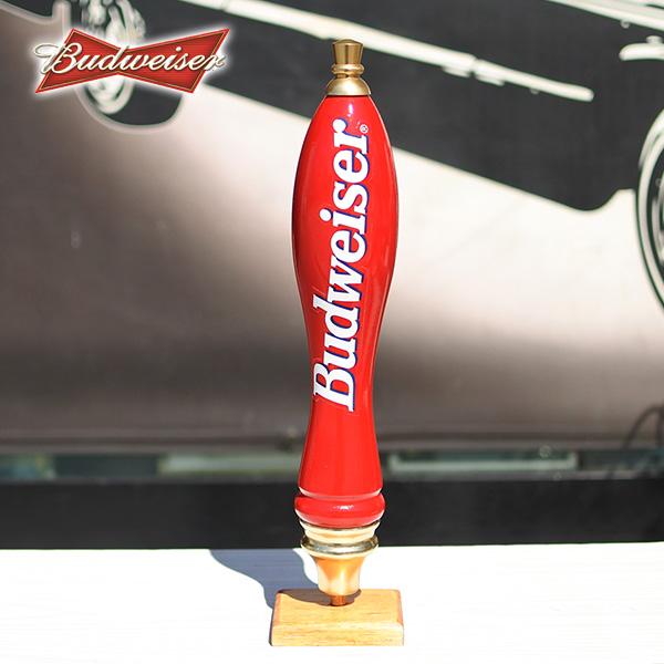 新品 ビアサーバーノブ Budweiser 全長:約28.5cm シフトノブ
