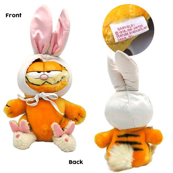 USED品 ガーフィールド ぬいぐるみ M ヴィンテージ品 キャラクター