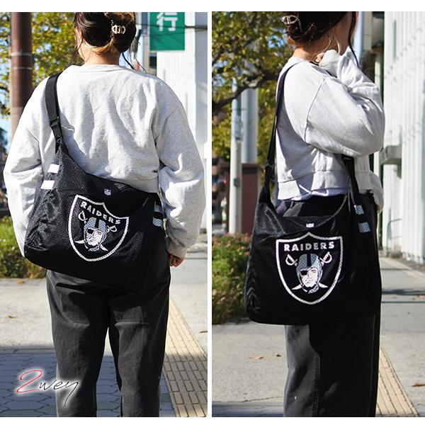 レイダース ショルダーバッグ ブラック NFL RAIDERS Las Vegas