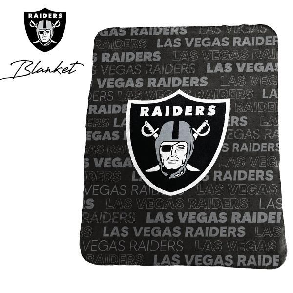 RAIDERS オークランド・レイダース 特大サイズ ブランケット レイダース ブランケット フリース 毛布 ブラック 黒 シングル